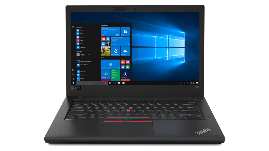 Lenovo ThinkPad T480 Black Notebook 14