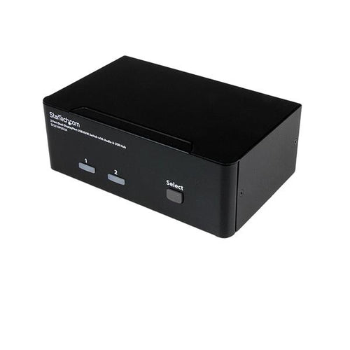 StarTech.com SV231DPDDUA KVM switch Black