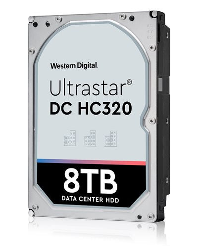 HGST Hard Drive 0B36399 Ultrastar DC HC320 3.5inch 8TB SAS 256MB 7200RPM 4Kn SE Bare