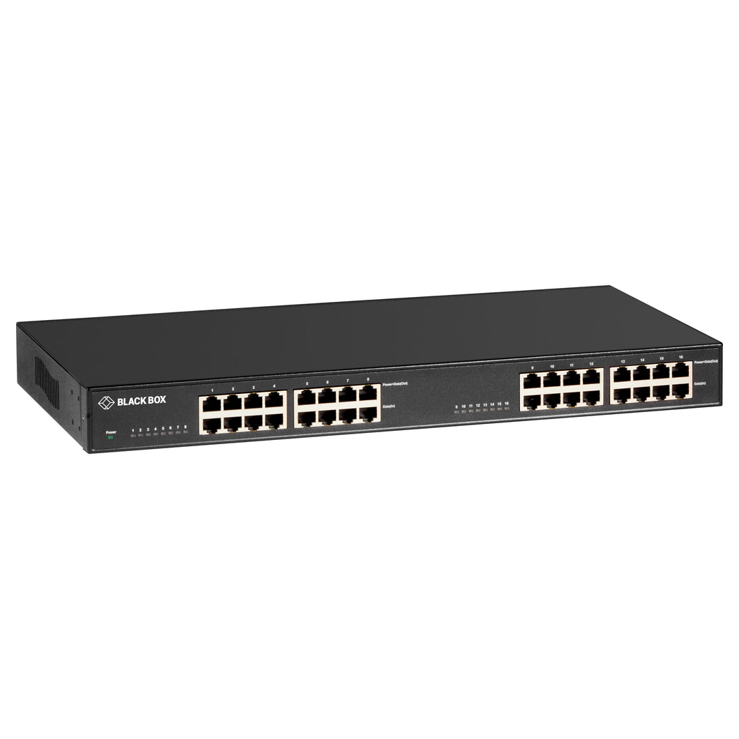 16PT PoE+ Gb ENET Injector