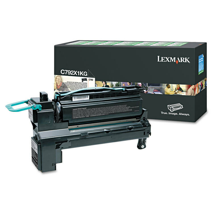LEXMARK EXTRA HIGH YIELD RETURN PROGRAM TONER CARTRIDGE (20K) BLACK C792,X792 (T