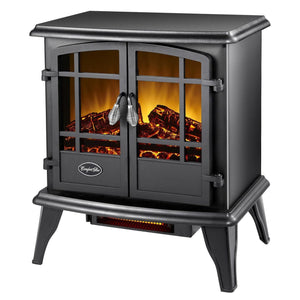CG Kyston QuartzElecStove Blk