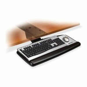 ADJUSTABLE ARM KEYBOARD TRAY