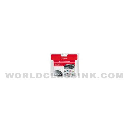 CLI-8 INK 8 PACK - (1 X BLACK, YELLOW, CYAN, MAGENTA, RED, GREEN, PHOTO CYAN, PH