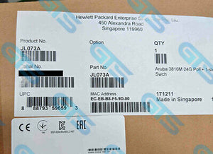 HPE Aruba 3810M 24G PoE+ 1-slot Switch