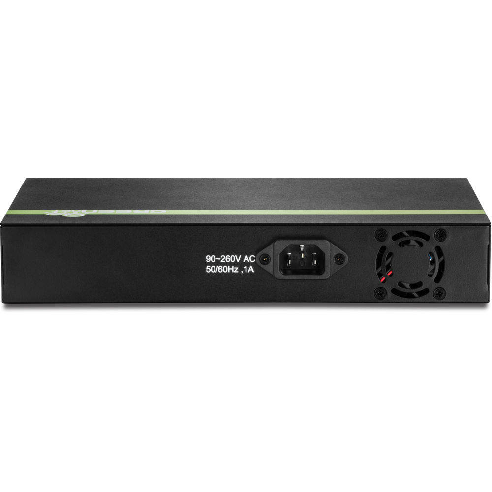 8 Port Gig PoE GREENnet Swtch