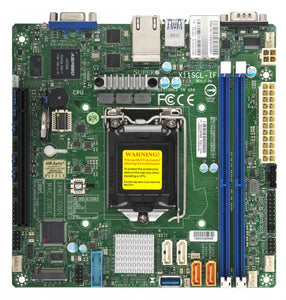 Supermicro MB MBD-X11SCL-IF-O E-2100 S1151 C242 64GB DDR4 PCIE mITX Retail