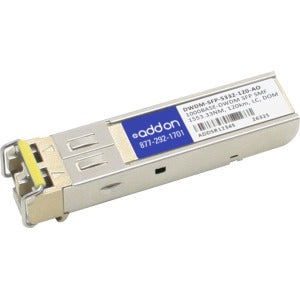 ADDON CISCO COMPATIBLE TAA COMPLIANT 1000BASE-DWDM 100GHZ SFP TRANSCEIVER (SMF,