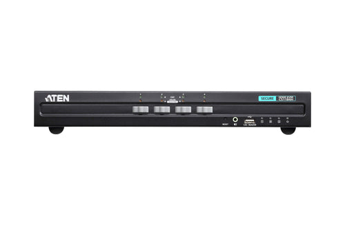 4 PORT SINGLE DISPLAY HDMI SECURE KVM WITH PP 3.0