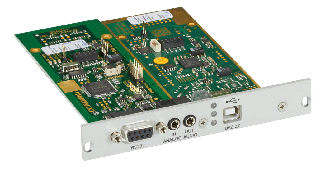 TX ANALOG AUDIO, RS232 USB EMBEDDED
