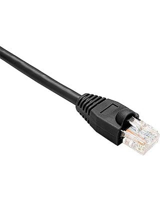 BULK OUTDOOR CAT6 CABLE 4 PAIR 550MHZ, UTP, SOLID, OSP WATER BLOCK, BLACK 1000FT
