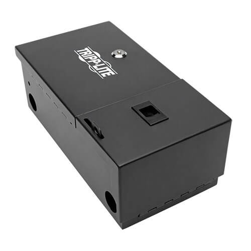 FIBER OPTIC WALLMOUNT DISTRIBUTION ENCLOSURE, 2-PANEL CAPACITY