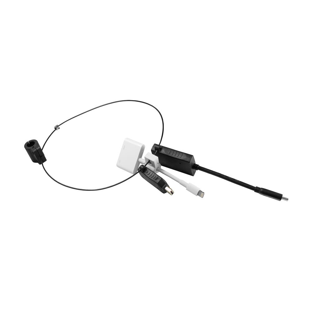 Adapter Ring with 3 Adapters: Mini-DisplayPort (M) to HDMI (F) Adapter