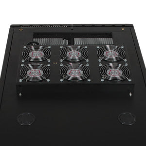 TRIPP LITE RACK ENCLOSURE CABINET ROOF MOUNT FAN PANEL AIRFLOW MANAGEMENT 230V S