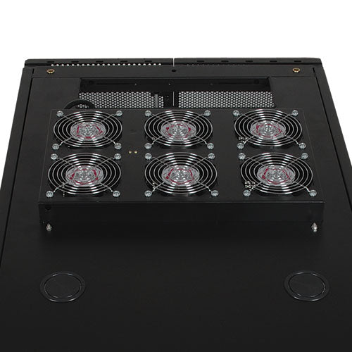 TRIPP LITE RACK ENCLOSURE CABINET ROOF MOUNT FAN PANEL AIRFLOW MANAGEMENT 230V S