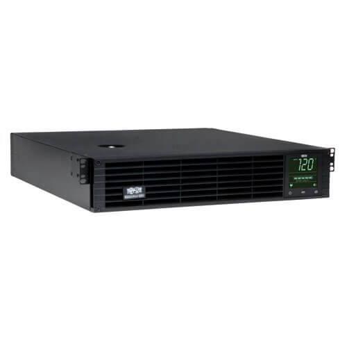 Tripp Lite UPS Smart 2200VA 1920W Rackmount AVR 120V Pure Sine Wave Extended Run LCD USB DB9 2URM
