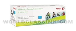 Xerox Toner, Cyan, 12,500  pg yield, TAA ( Replaces OEM# CF031A )