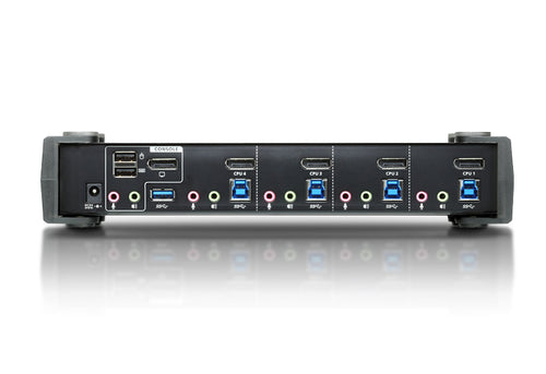 4-PORT USB3.0 4K DISPLAYPORT KVMP SWITCH   SUPPORT UP TO 4096X2160 60HZ