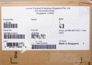 ARUBA 3810M 48G POE+ 1-SLOT