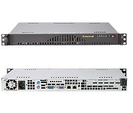 Supermicro SC512L-200B Rack Black 200 W