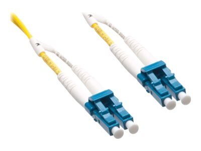 AXIOM LC/LC SINGLEMODE DUPLEX OS2 9/125 FIBER OPTIC CABLE 50M - TAA COMPLIANT