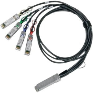 MELLANOX PASSIVE COPPER HYBRID CABLE, ETH 100GBE TO 4X25GBE, QSFP28 TO 4XSFP28,