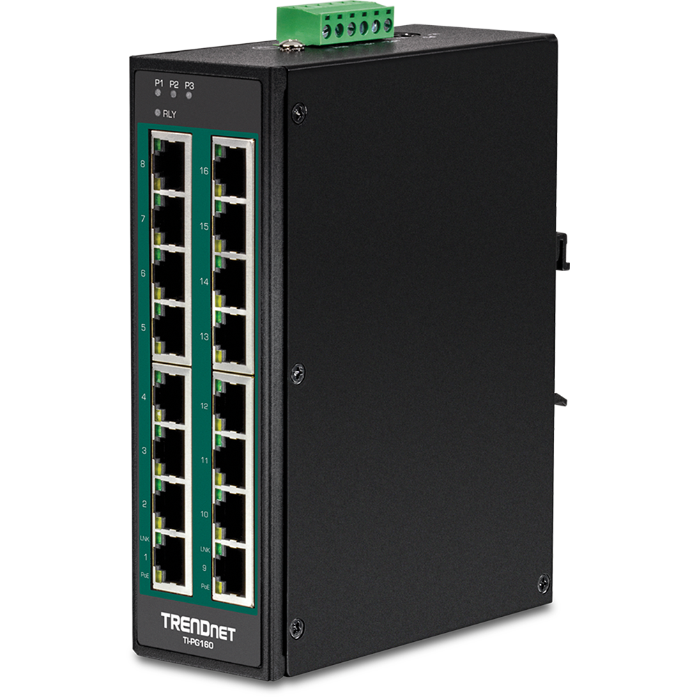 16PORT INDUSTRIAL SWITCH