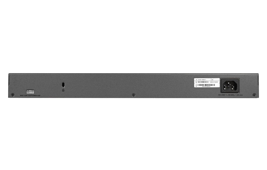 Netgear XS708T-100NES network switch Managed L2+/L3 10G Ethernet (100/1000/10000) Black