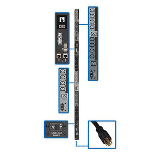 PDU 3PHASE SWITCHED 10KW
