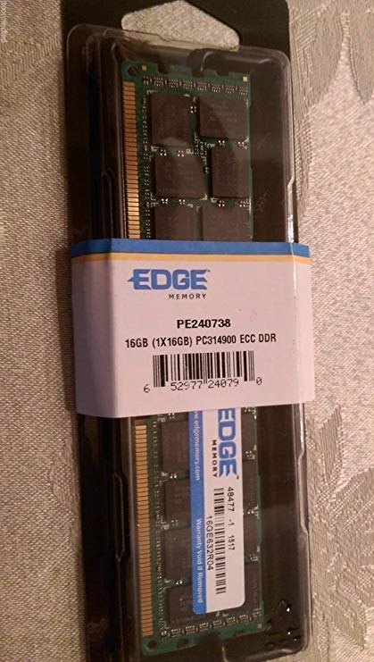 16GB (1X16GB) PC314900 ECC DDR3 RDIMM 1
