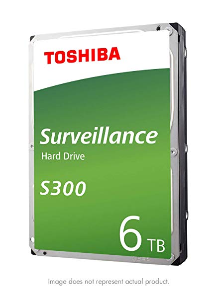 6TB SURVEILLANCE INTERNAL HARD DRIVE 7200RPM 256MB (S300)