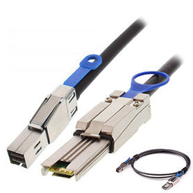 ADDON 3.00M (9.8FT) SFF-8644 MALE TO SFF-8088 MALE BLACK MINI-SAS CABLE