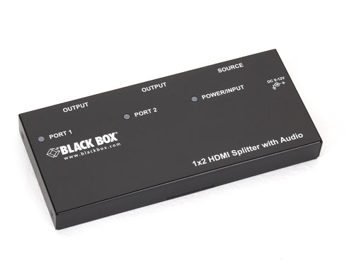 1 X 2 HDMI SPLITTER WITH AUDIO