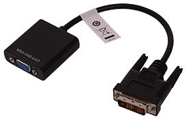 DVI-D TO VGA CONVERTER FOR DVI-D OUTPUT VIDEO PORT