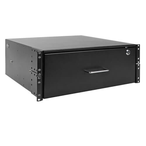 TRIPP LITE 4U LOCKING RACKMOUNT STORAGE DRAWER RACK ENCLOSURES/ OPEN FRAME 2-POS