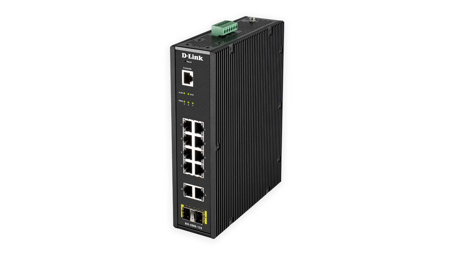 12-PORT MNGD INDUSTRIAL SWITCH, -40C TO +75C. POE, 240W BUDGET