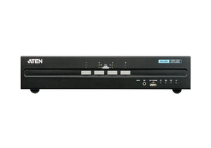 4 PORT DUAL DISPLAY HDMI SECURE KVM WITH PP 3.0