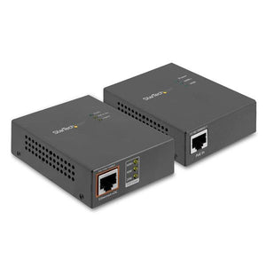 StarTech.com UPOESPLT1G network extender Network transmitter & receiver Black,Brown