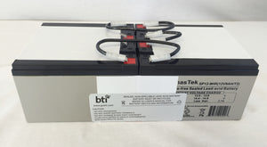 REPLACEMENT MAINTENANCE-FREE, SEALED LEAD ACID UPS BATTERY KIT FOR TRIPP LITE SM