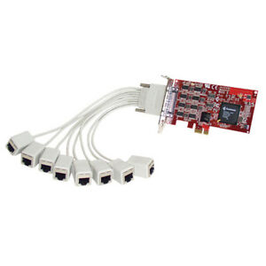 ROCKETPORT PCIE 8PORT RJ45 RJ45