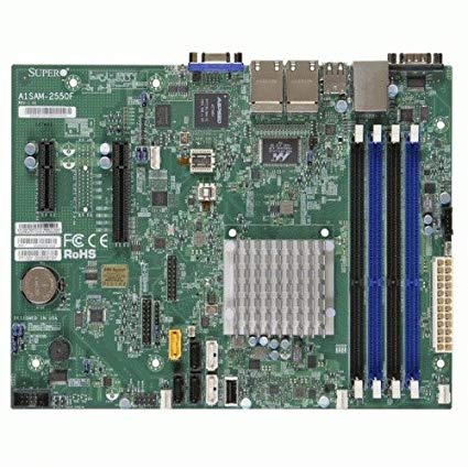 Supermicro Motherboard MBD-A1SAM-2550F-B Atom C2550 64GB DDR3 PCI-Express SATA USB2.0 microATX Retail