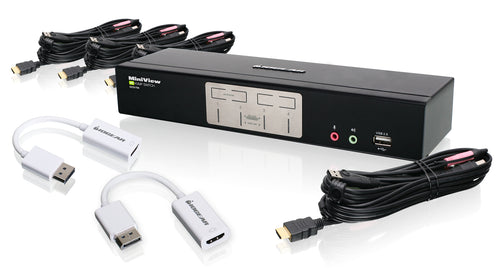 4Port HDMI and DisplayPort KVM