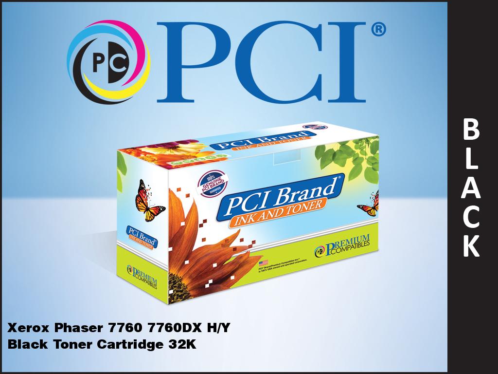 PCI PHASER 7760 7760DX H/Y BLACK TONER