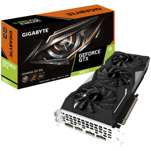 Gigabyte GV-N166TGAMING OC-6GD graphics card GeForce GTX 1660 Ti 6 GB GDDR6