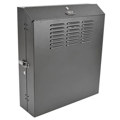 Tripp Lite 6U Wall Mount Low Profile Secure Rack Enclosure Cabinet Vertical