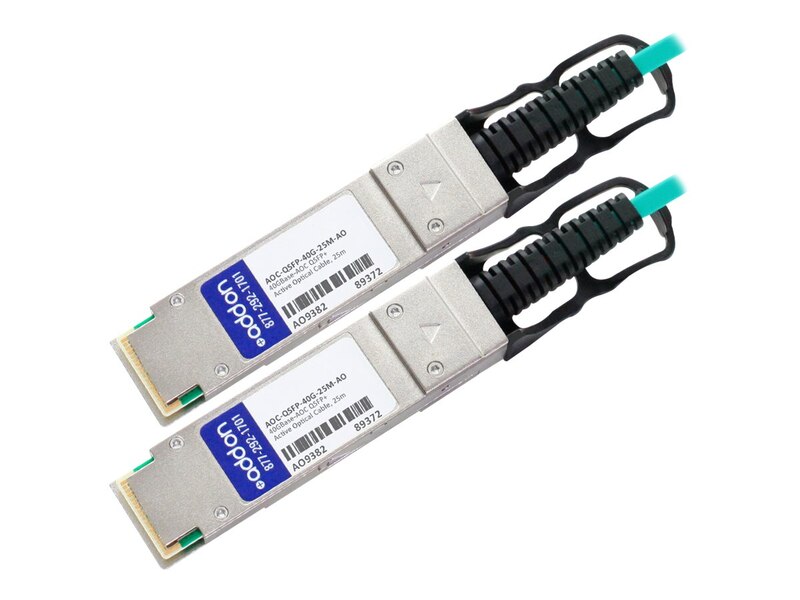 ADDON DELL COMPATIBLE TAA COMPLIANT 40GBASE-AOC QSFP+ DIRECT ATTACH CABLE (850NM