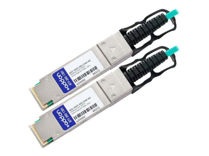 ADDON MSA AND TAA COMPLIANT 40GBASE-AOC QSFP+ TO QSFP+ DIRECT ATTACH CABLE (850N