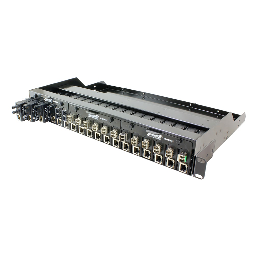 MINI 18-SLOT CHASSIS WITH -NA POWER