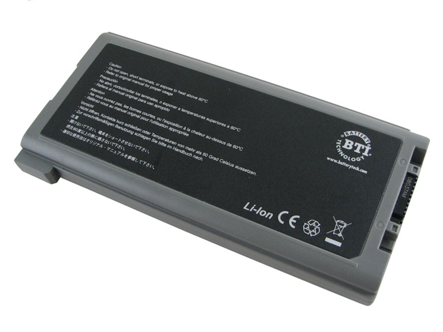 REPLACEMENT NOTEBOOK BATTERY FOR PANASONIC TOUGHBOOK 30, CF-30 SERIES; REPLACES