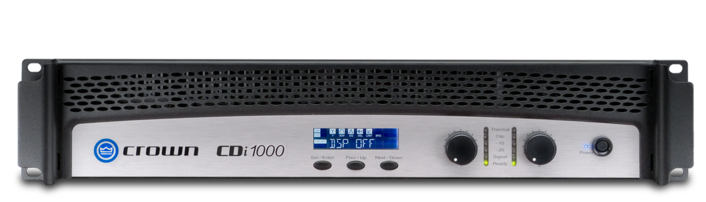 CROWN 2X500W PwrAmplifier